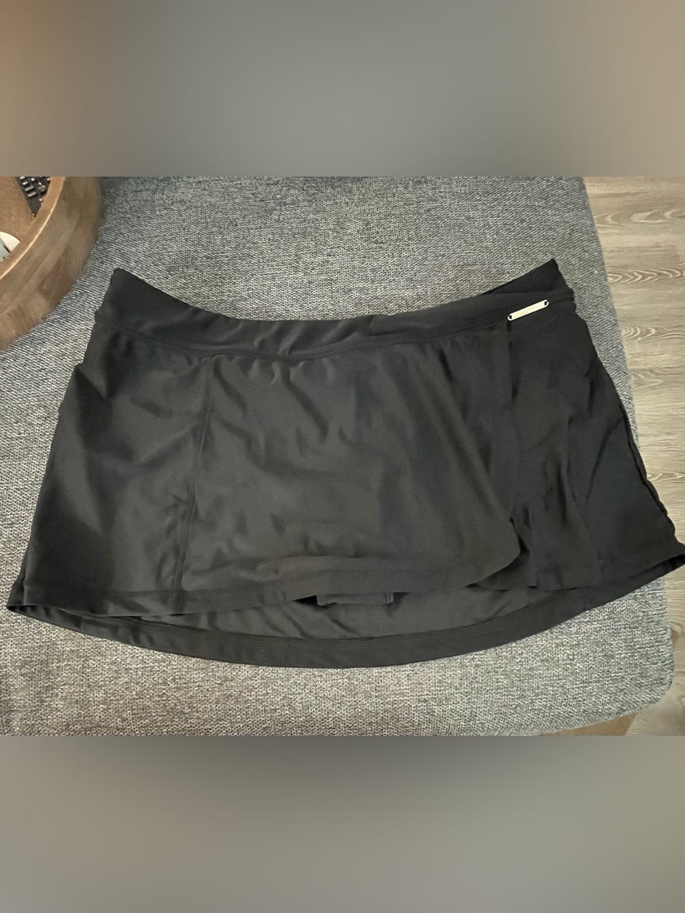 ZeroXposur Black Women's Athletic Skort